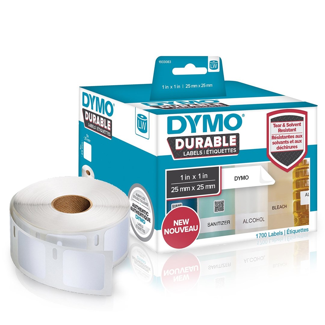 DYMO LW Durable Labels - 25 x 25 mm - 1933083 Image 1