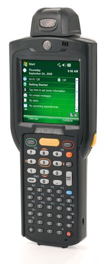 Zebra MC3190 handheld mobile computer 7.62 cm (3") 320 x 320 pixels Touchscreen 384 g Black Image 1