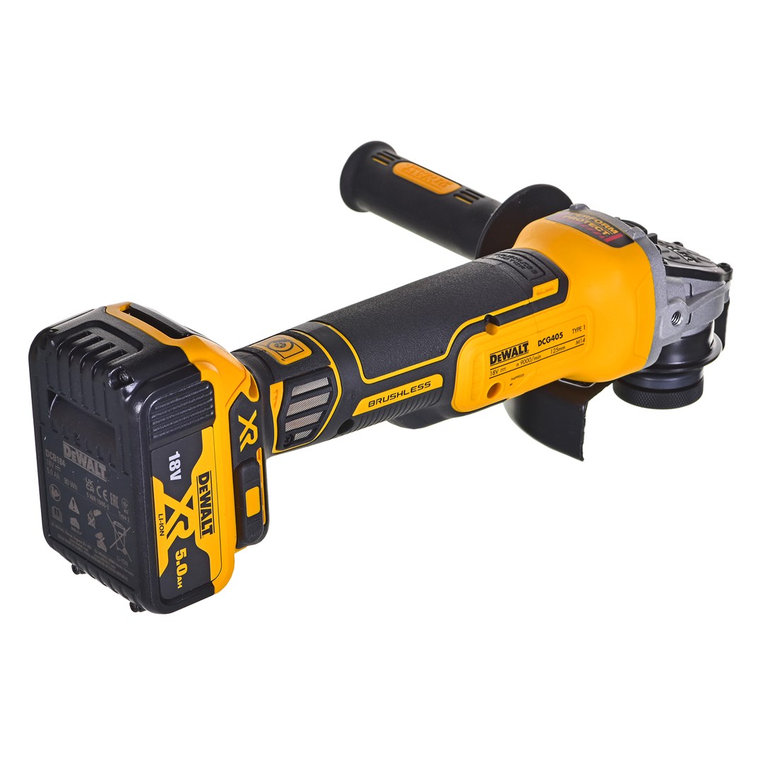 Szlifierka kątowa 18V DCG405P3+tarcza  DEWALT Image 5