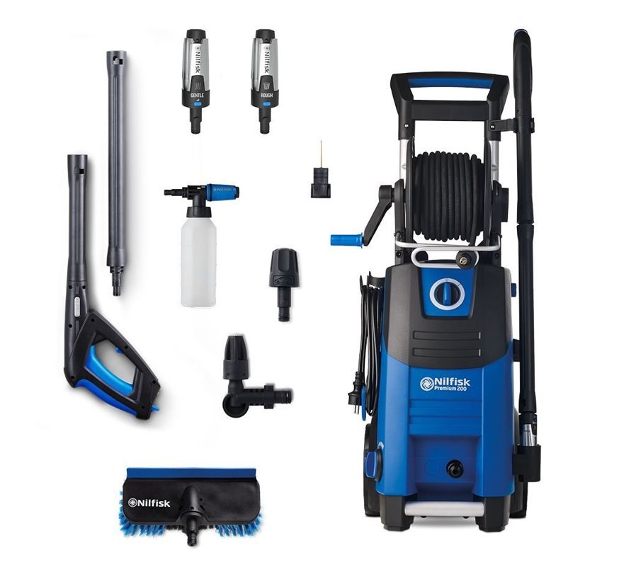 Nilfisk PREMIUM 200-15 EU - CAR WASH  Pressure washer Straight Electric 650 l/h Blue, Black Image 1
