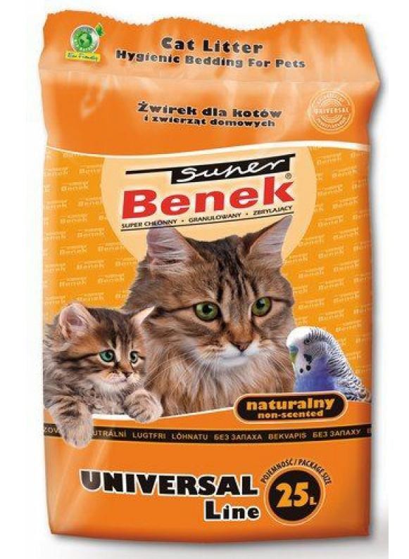 Certech Super Benek Universal Natural - Cat Litter Clumping 25 l Image 1