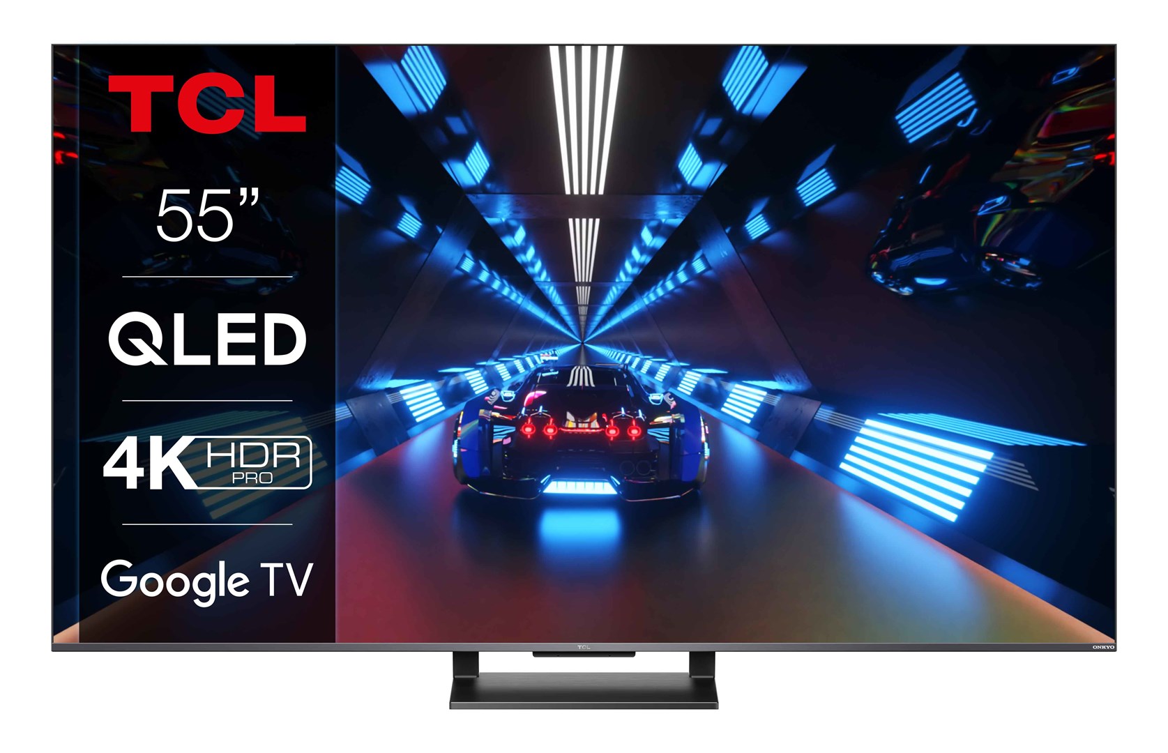 TCL 55C735 TV 139.7 cm (55") 4K Ultra HD Smart TV Wi-Fi Black Image 1