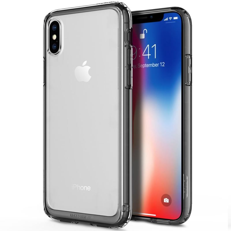 Obliq Naked Shield - Case for iPhone Xs / X (Black) Image 1