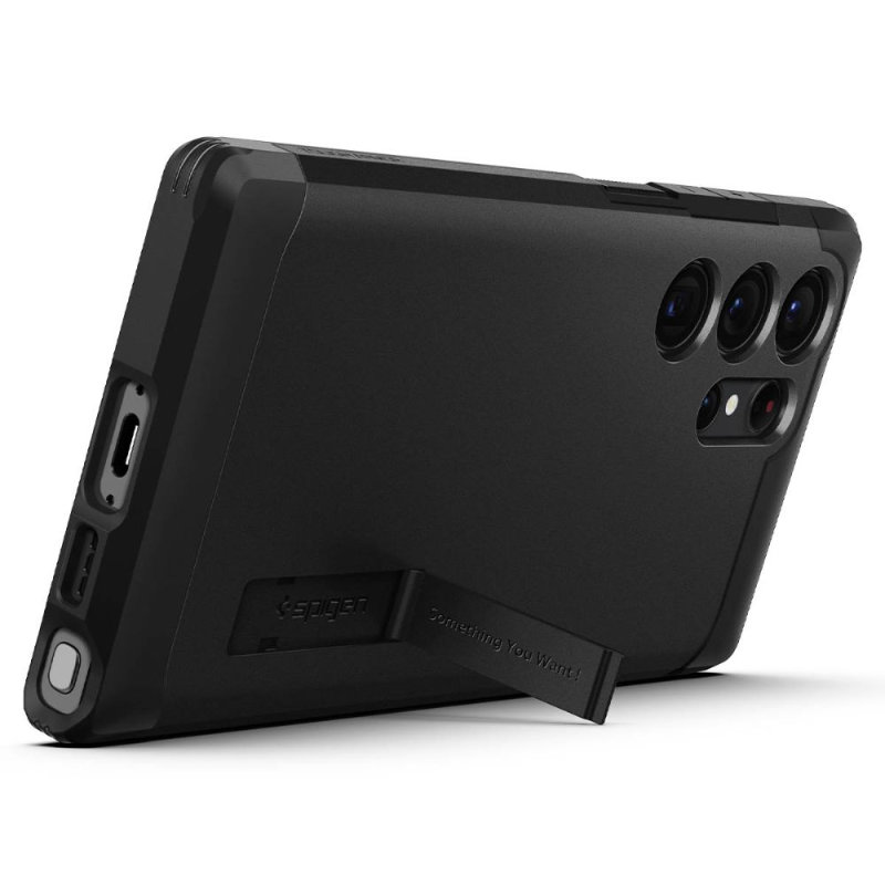 Spigen Tough Armor - Case for Samsung Galaxy S23 Ultra (Black) Image 10
