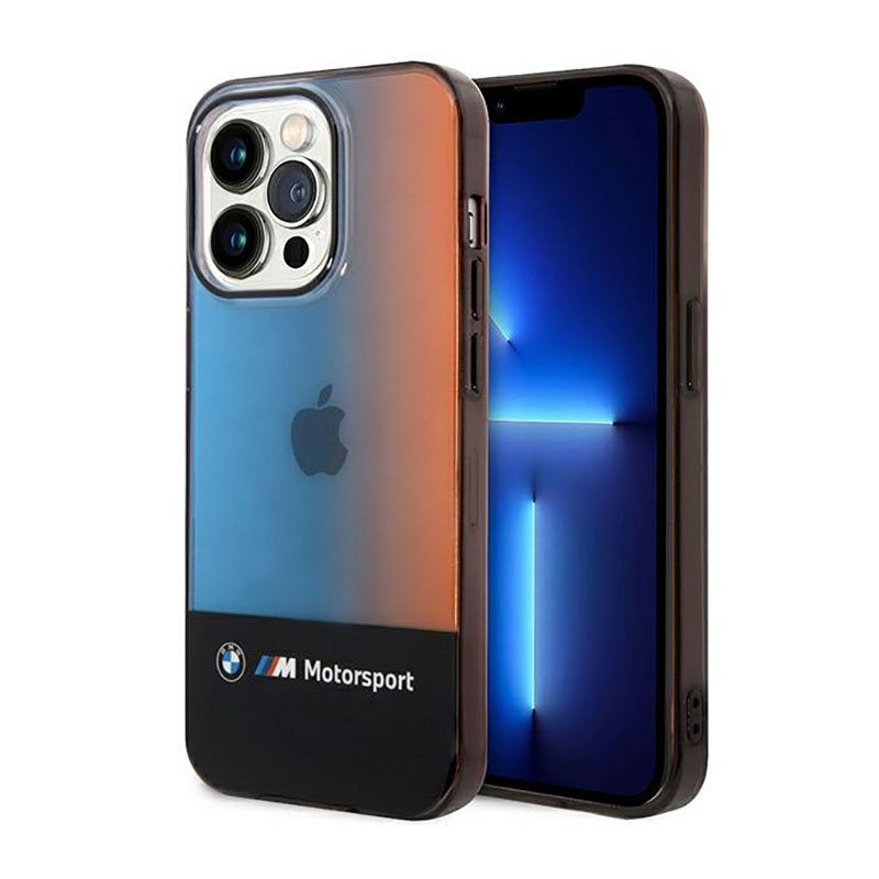 BMW Half Tricolor - Case for iPhone 14 Pro Max (Black) Image 1