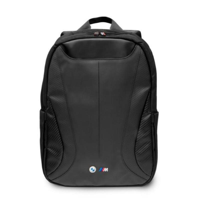 BMW Carbon&Leather Tricolor - Notebook Backpack 16" (Black) Image 1