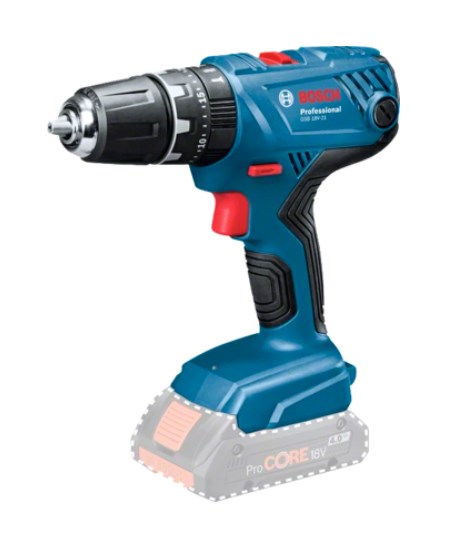Bosch GSB 18V-21 Professional 1800 RPM Black, Blue Image 1