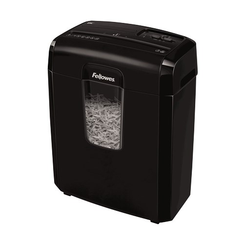 Fellowes 8С paper shredder Cross shredding 22 cm Black Image 1