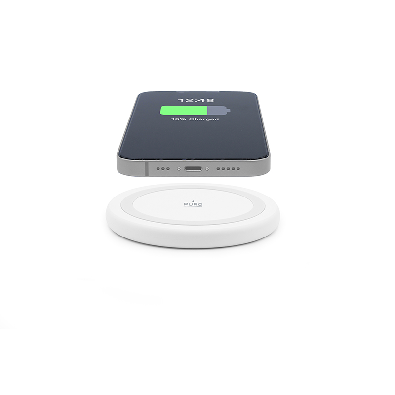 PURO Wireless Charging Station QI - Qi inductive wireless charger (white) Image 1