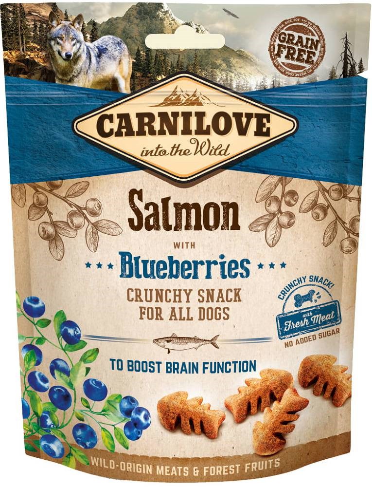 CARNILOVE Fresh Crunchy Salmon+Blueberry dog treat - 200 g Image 1