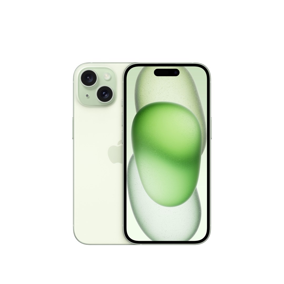 Apple iPhone 15 15.5 cm (6.1") Dual SIM iOS 17 5G USB Type-C 128 GB Green Image 1