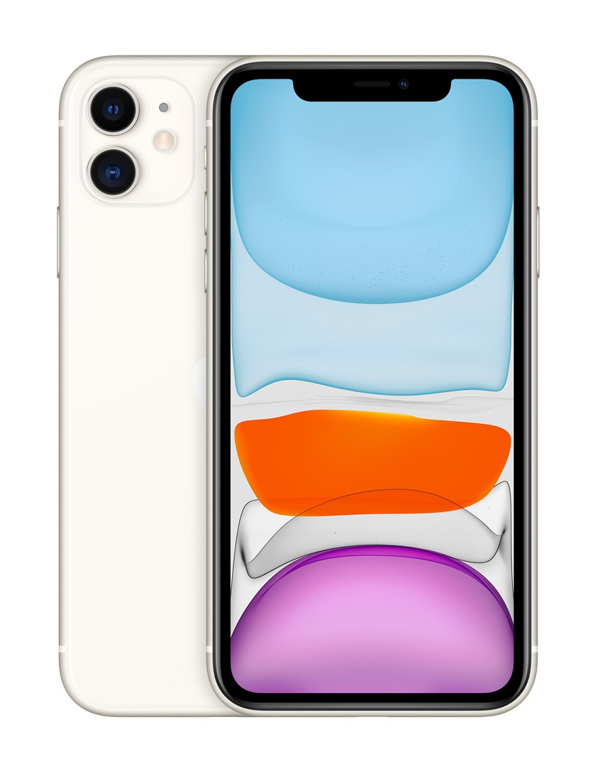 Apple iPhone 11 15.5 cm (6.1") Dual SIM iOS 14 4G 128 GB White Image 1