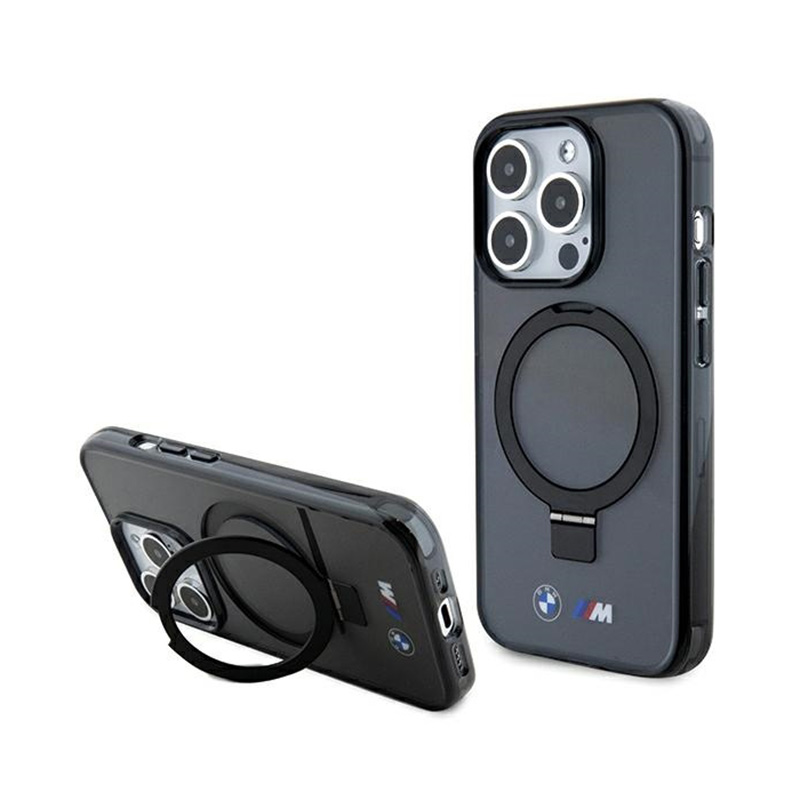 BMW Ring Stand M Collection MagSafe - Case for iPhone 15 Pro Max (Black) Image 1