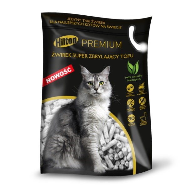 HILTON Tofu Super Clumping Cat Litter - 2.5 kg Image 1