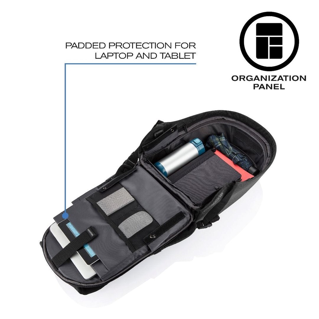 XD DESIGN ANTI-THEFT BACKPACK BOBBY HERO REGULAR BLUE P/N: P705.299 Image 9