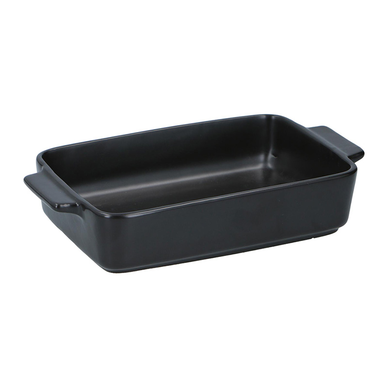Alpina - Ceramic baking dish 24.5x14x5 cm 830 ml (black) Image 1