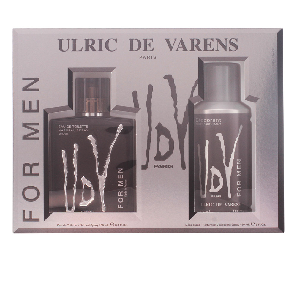 Ulric De Varens Men Eau De Toilette Spray 100ml Set 2 Pieces Image 1