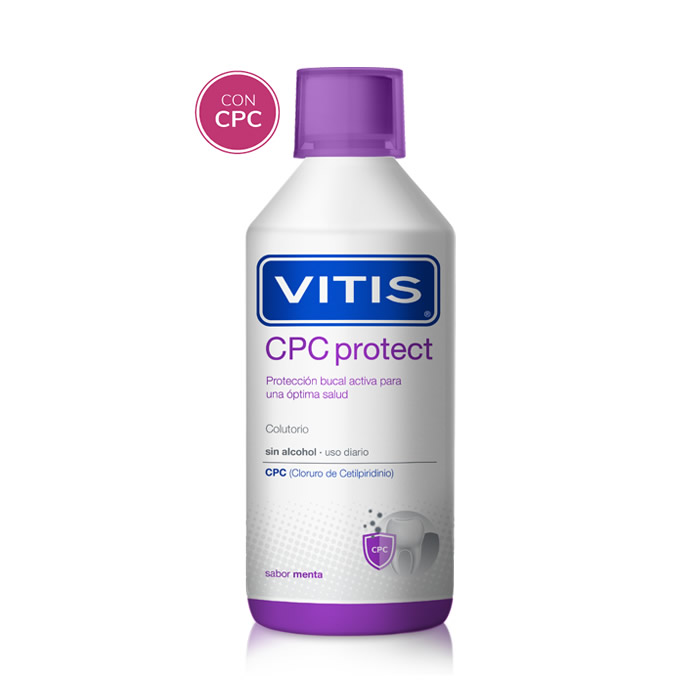 Vitis CPC Protect Mouthwash 500ml Image 1