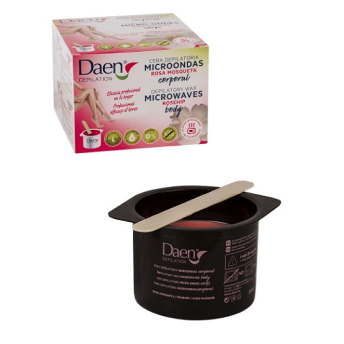 Daen Depilation Rosehip Microwave Depilatory Wax 300g Image 1