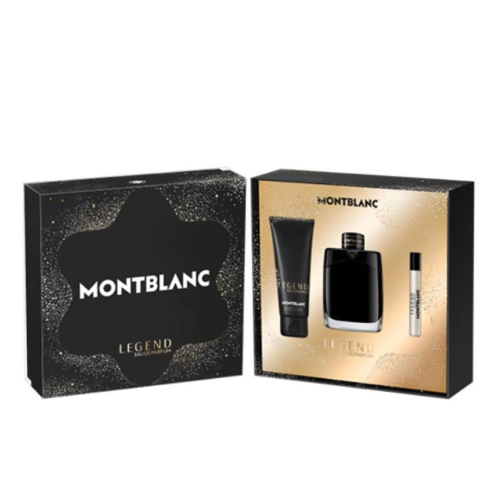 Montblanc Legend Eau De Perfume Spray 100ml Set 3 Pieces Image 1