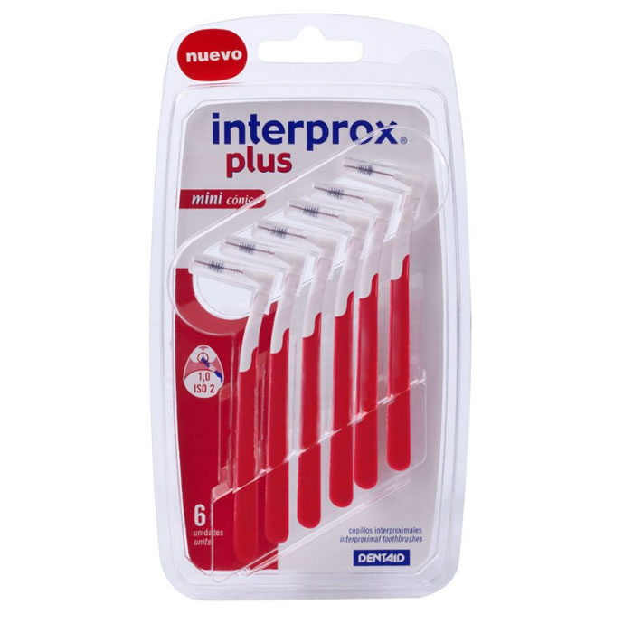 Interprox Dental Interproximal Plus Mini Conic Shape 6 Units Image 1