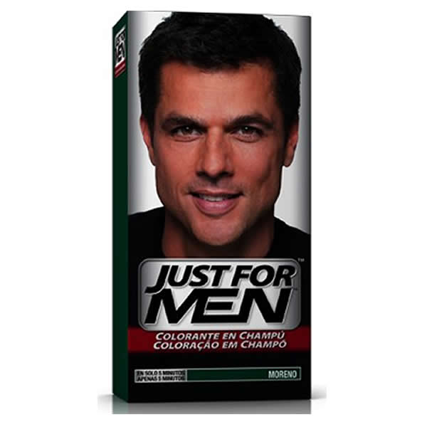 Just For Men Shampoo-in Haircolor Dark Brown Black 66ml Image 1