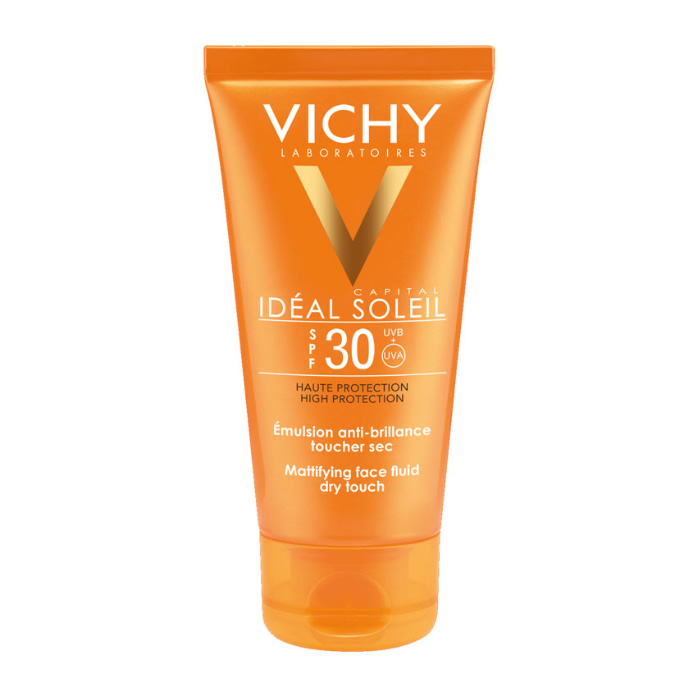 Vichy Ideal Soleil Mattifying Face Fluid Dry Touch Spf30 50ml Image 1