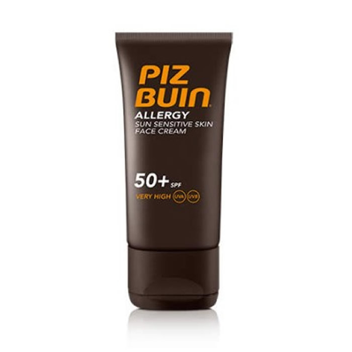 Piz Buin Allergy Sun Sensitive Skin Face Cream Spf50 50ml Image 1