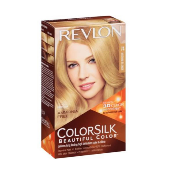 Revlon Colorsilk Ammonia Free 74 Medium Blond  Image 1