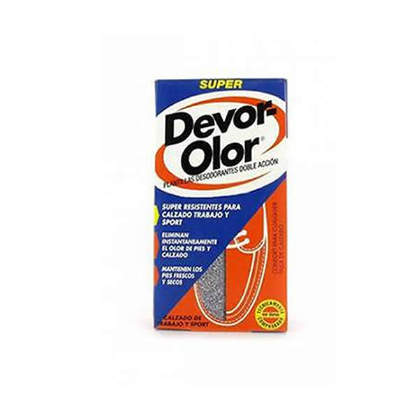 Devor Odor Double Action Deodorant Insoles  Image 1