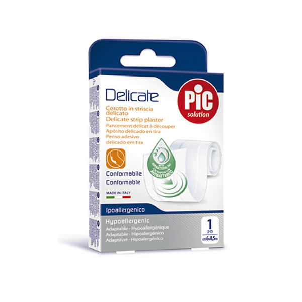 Pic Delicate Strip Plasters 6cmX0.5m Image 1