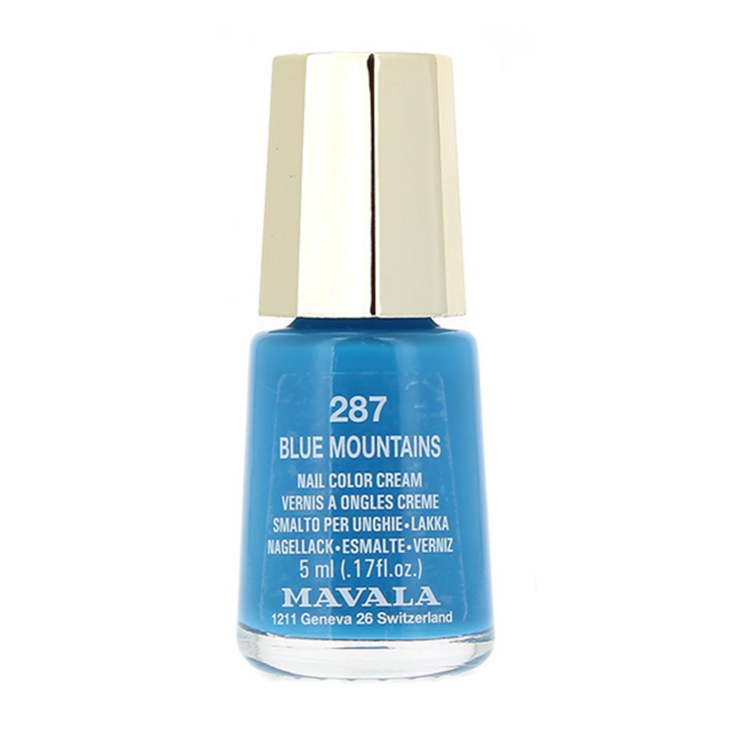 Mavala Nail Polish 287 Blue Mountains 5ml Image 1
