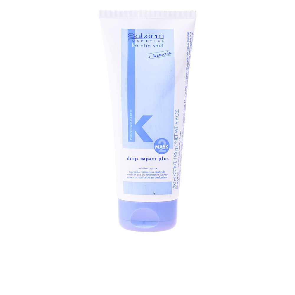 Salerm Cosmetics Keratin Shot Mask Deep Impact Plus 200ml Image 1
