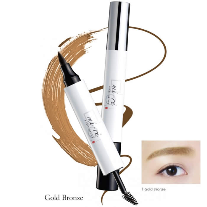 Brow Plume Perfection Eyebrow Dye And Mascara Gold Bronze Image 1