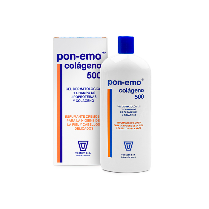 Vectem Pon-Emo® Collagen Gel Shampoo Dry Hair 500ml Image 1