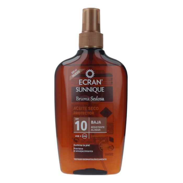 Ecran Sunnique Silky Mist Dry Oil Protector Spf10 200ml Image 1