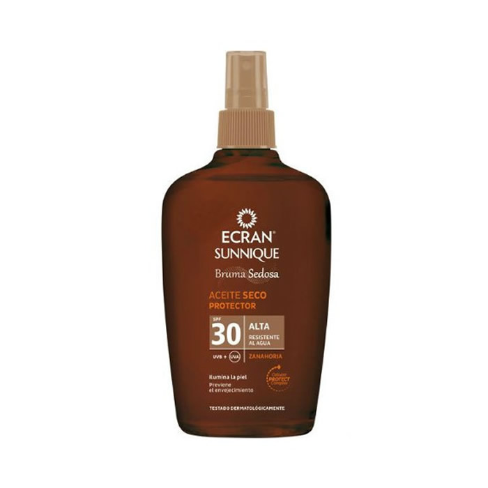 Ecran Sunnique Silky Mist Protective Dry Oil Spf30 100ml Image 1
