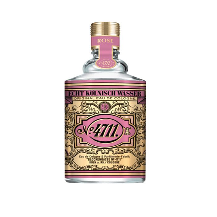 4711 Floral Collection Rose Eau De Cologne Spray 100ml Image 1