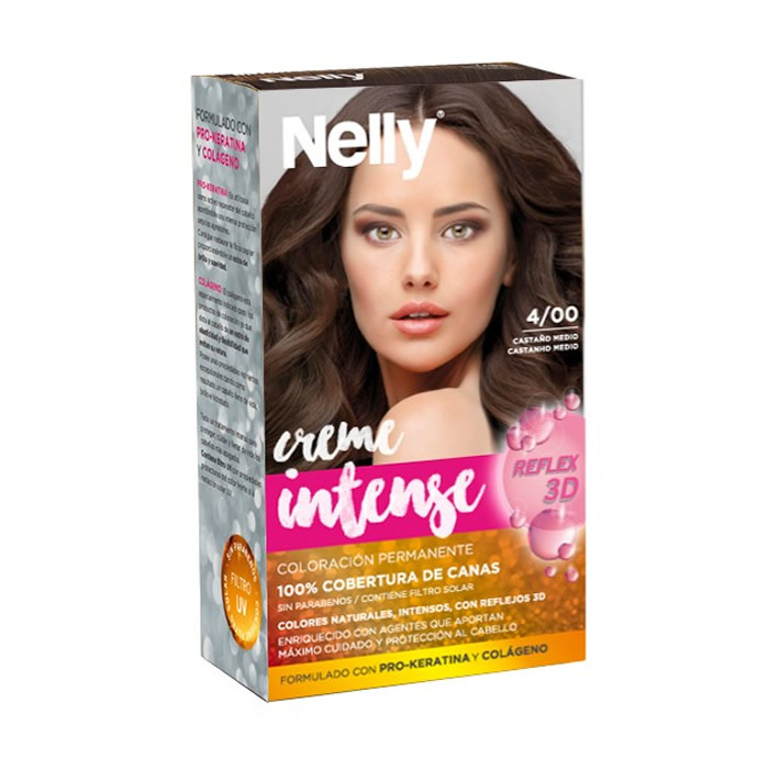 Nelly Creme Intense Tint 4 Medium Brown Image 1