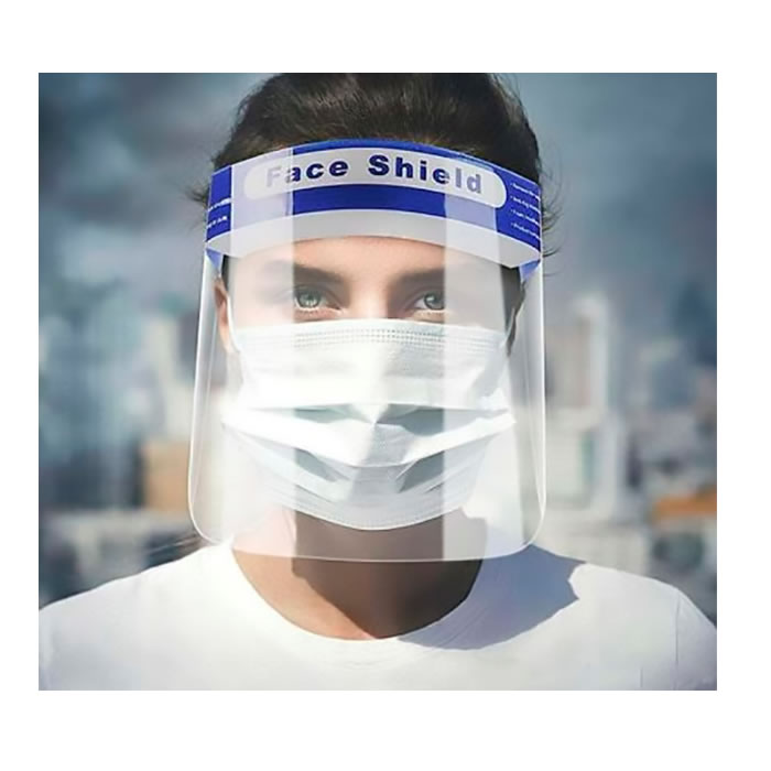 Transparent Safety Face Shield Image 1