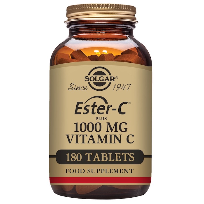 Solgar Ester-C Plus 1000mg 180 Tablets Image 1