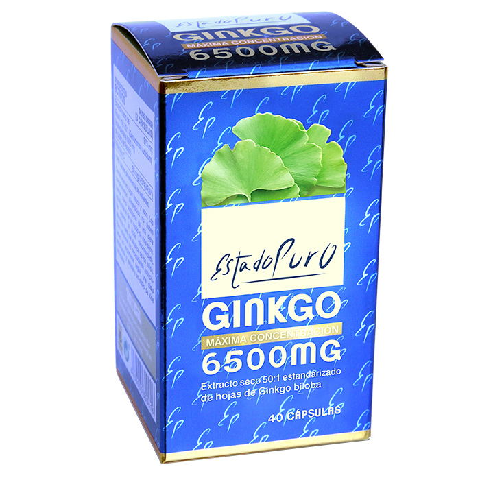 Tongil Estado Puro Ginkgo 6500 Mg 40 Capsulas Image 1