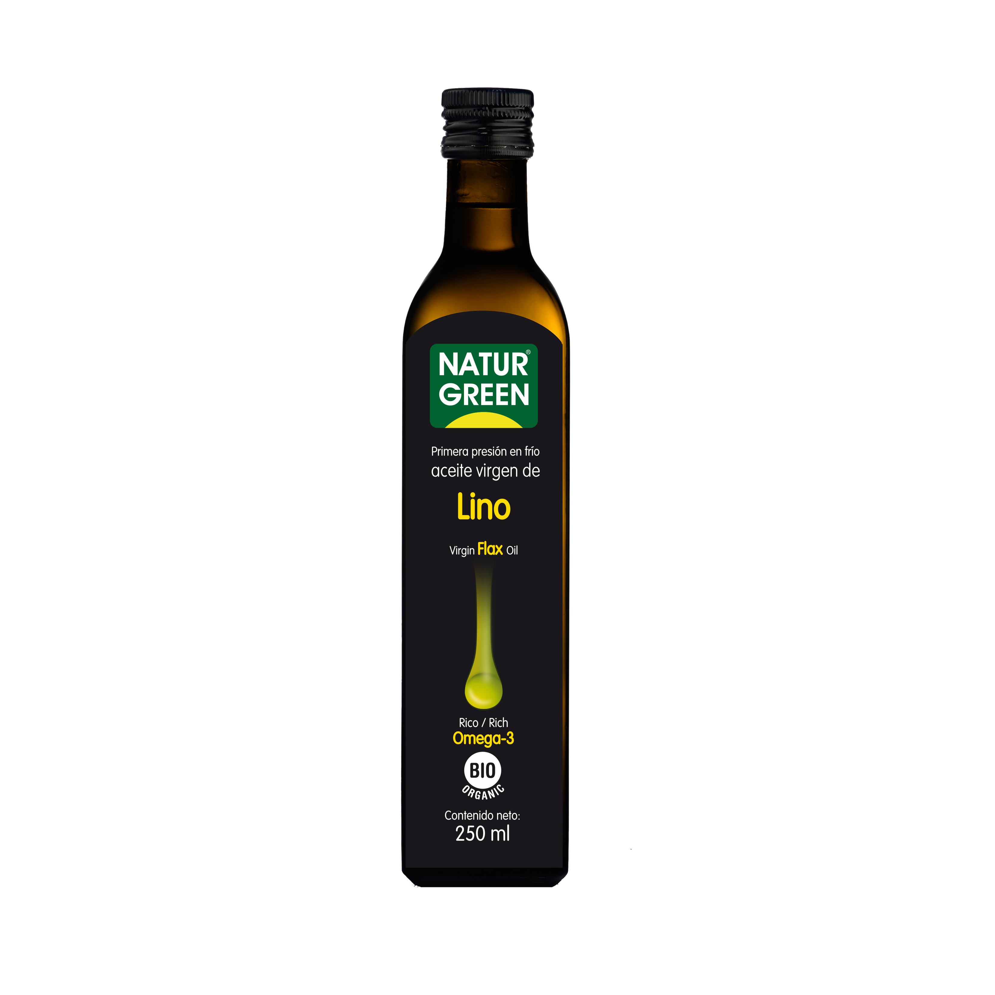 Naturgreen Aceite Lino Bio Organic 250ml Image 1