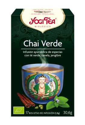 Yogi Tea Chai Verde 30g 17 Bolsitas Image 1