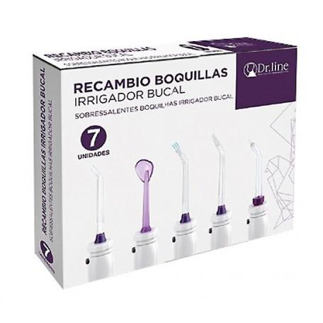 Dr. Line Dr Line Recambios De Boquillas De Irrigador Bucal 7 Unidades Clarben Image 1