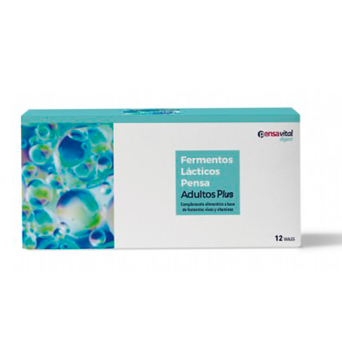 Pensavital Fermentos Lacticos Adultos Plus 12 Vial Image 1