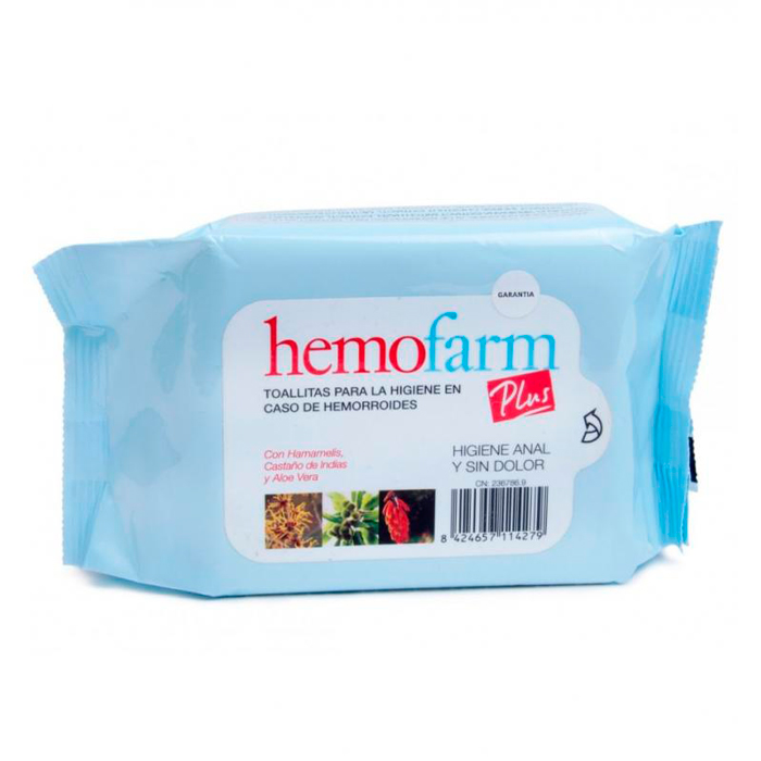Hemofarm Plus Wipes 40 pcs Image 1