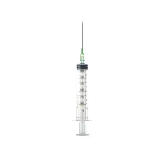 Ico Syringe With Needle 0,8x40 10ml G21 11/2 Image 1