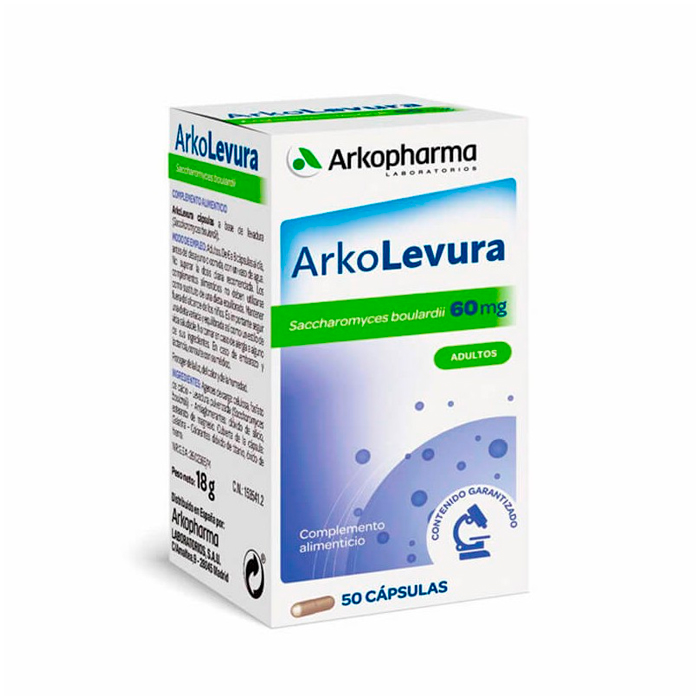 Arkopharma Arkolevura Saccharomyces Boulardii 50 Capsules  Image 1