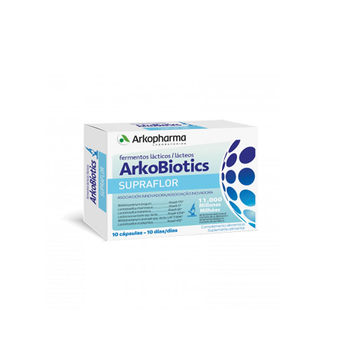  Arkobiotics Supraflor 10 Capsules Image 1